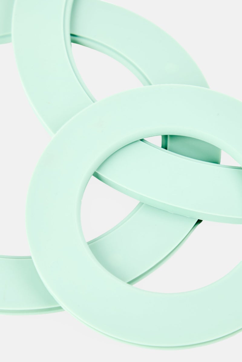 Bebe Home 3 Pieces Magnetic Trivet Set, Sage Green - Image 2